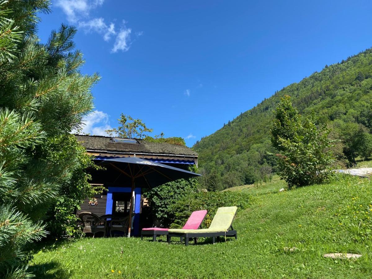 Micro-Lodge, Le Petit Nid D'Amour Montriond Buitenkant foto