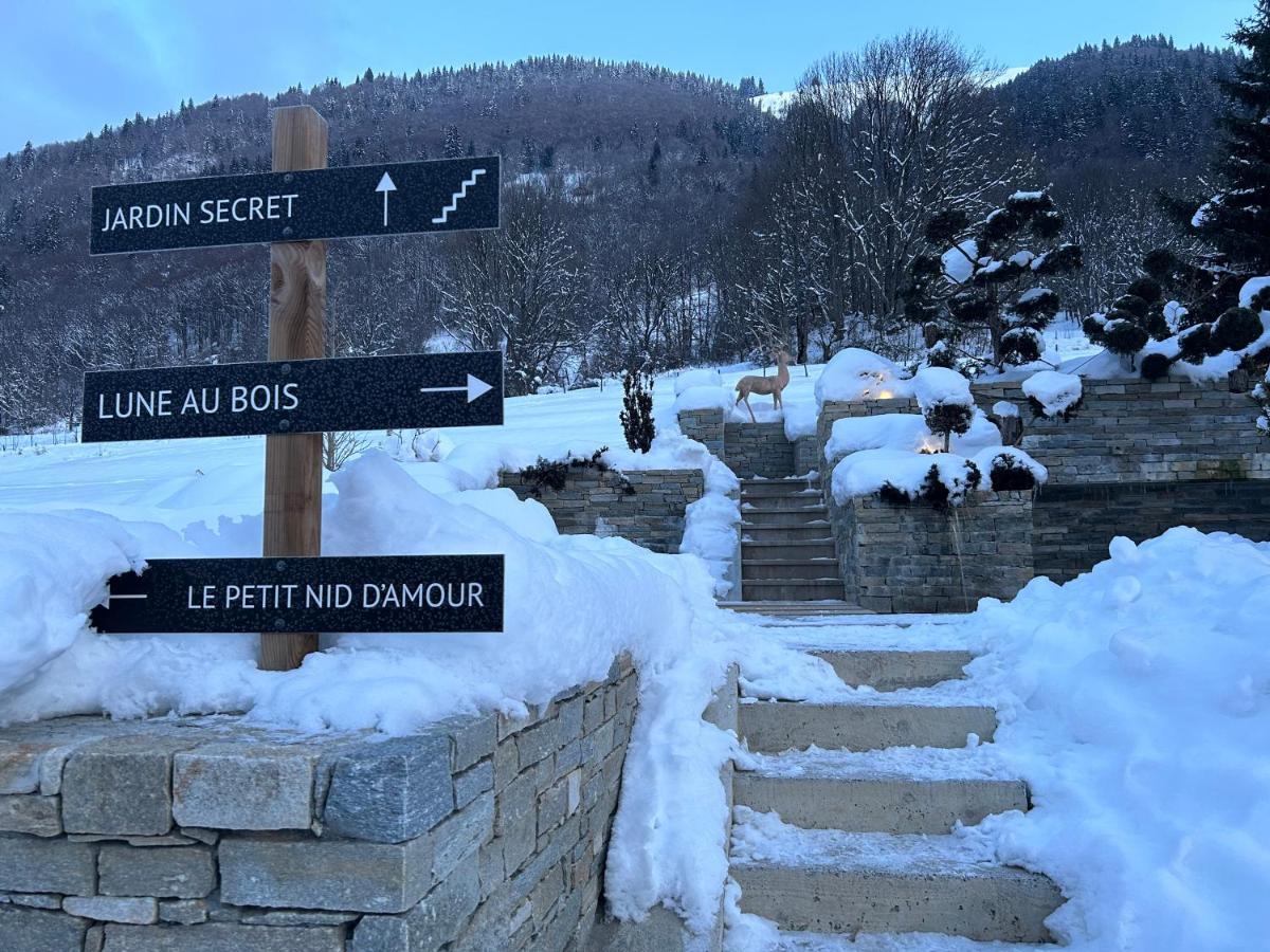 Micro-Lodge, Le Petit Nid D'Amour Montriond Buitenkant foto
