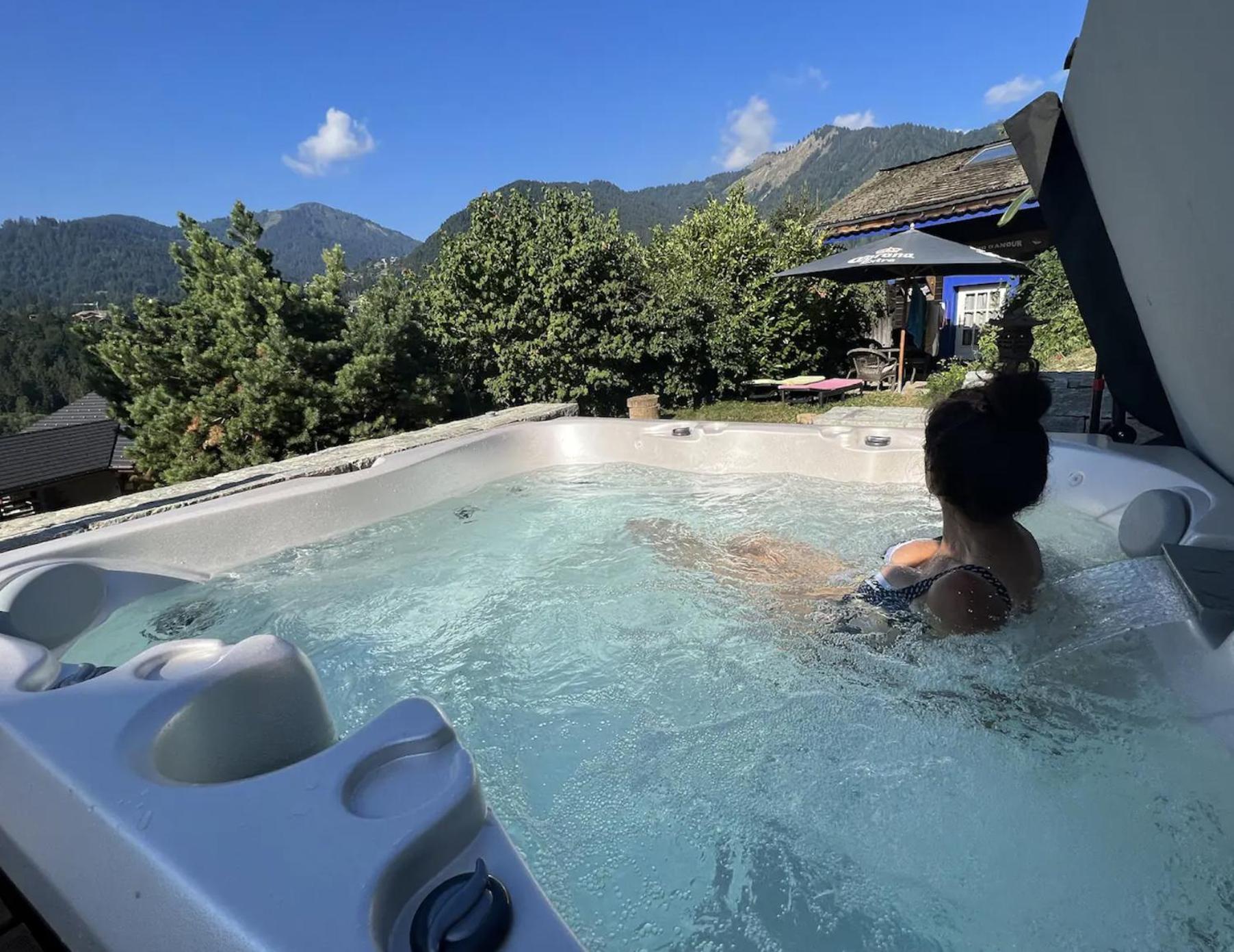 Micro-Lodge, Le Petit Nid D'Amour Montriond Buitenkant foto