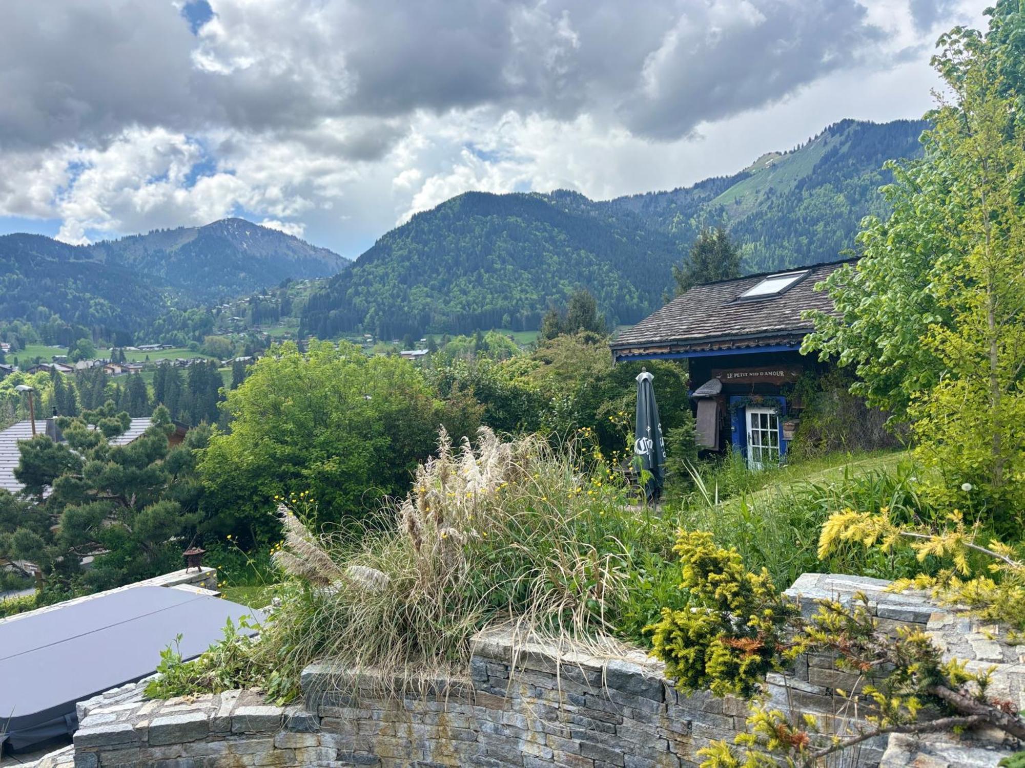 Micro-Lodge, Le Petit Nid D'Amour Montriond Buitenkant foto